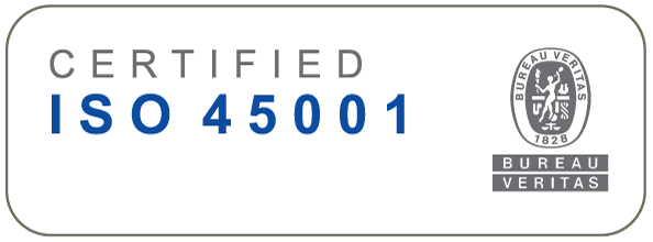 ISO 45001 Certified